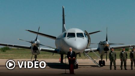 Presented two new aircraft for the Air Force