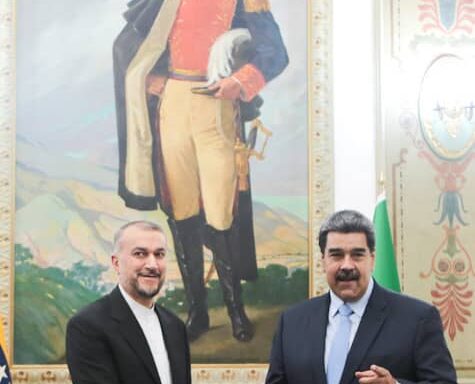 President Maduro received the Iranian Foreign Minister in Miraflores