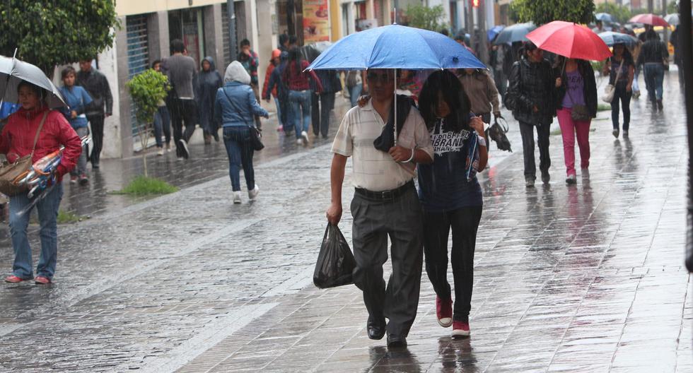 Rain, snow, hail and electric shocks until Friday in Arequipa