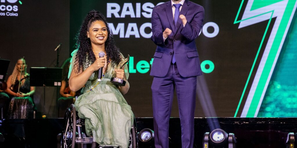 Raíssa Machado is the Paralympic Award Galley Athlete