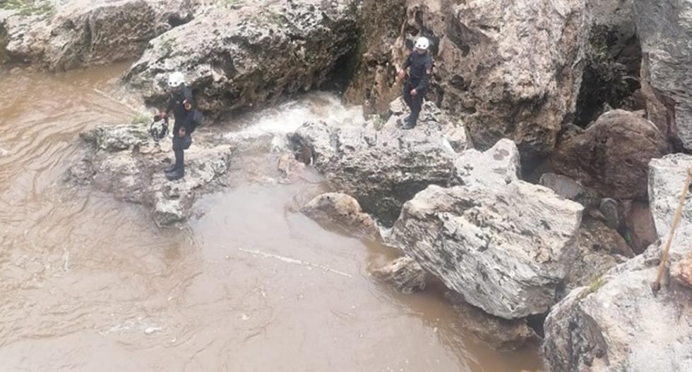 Search continues for young man who fell into the Ichu river in Huancavelica