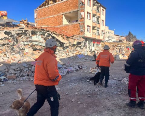 Simón Bolívar Humanitarian Task Force deployed in Türkiye and Syria