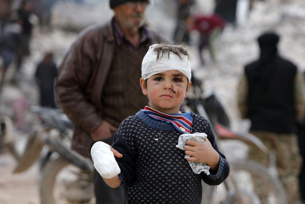 Six-year-old boy pulled from rubble five days after Syria quake