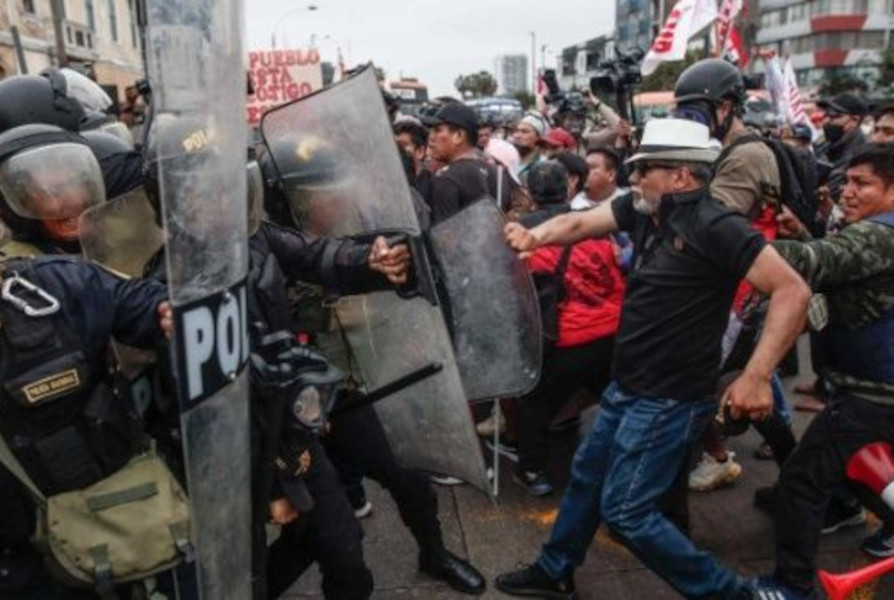 Social organizations in Uruguay "repudiate" violence by the government of Dina Boluarte in Peru