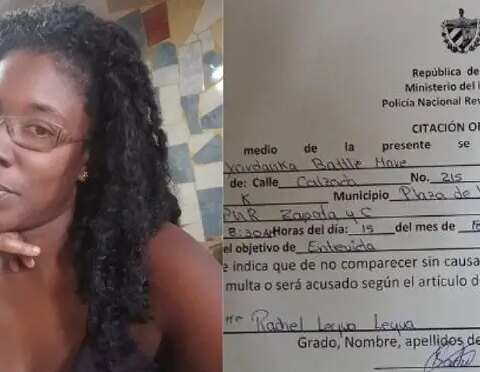 Seguridad del Estado cita a la cubana Yordanka Battle