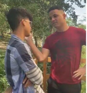 Steven, a student who assaulted another at the university campus in SFM, surrenders