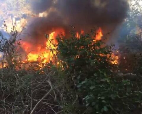 Survivors of the helicopter crash in Atlántico