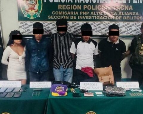 Tacna: Young man who was saved from burning to death is captured by the Police again