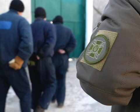 The BBC has access to a Russian POW camp in Ukraine