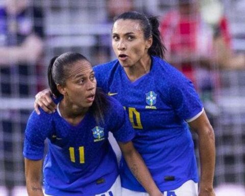 The Brazilian Marta, before her last World Cup