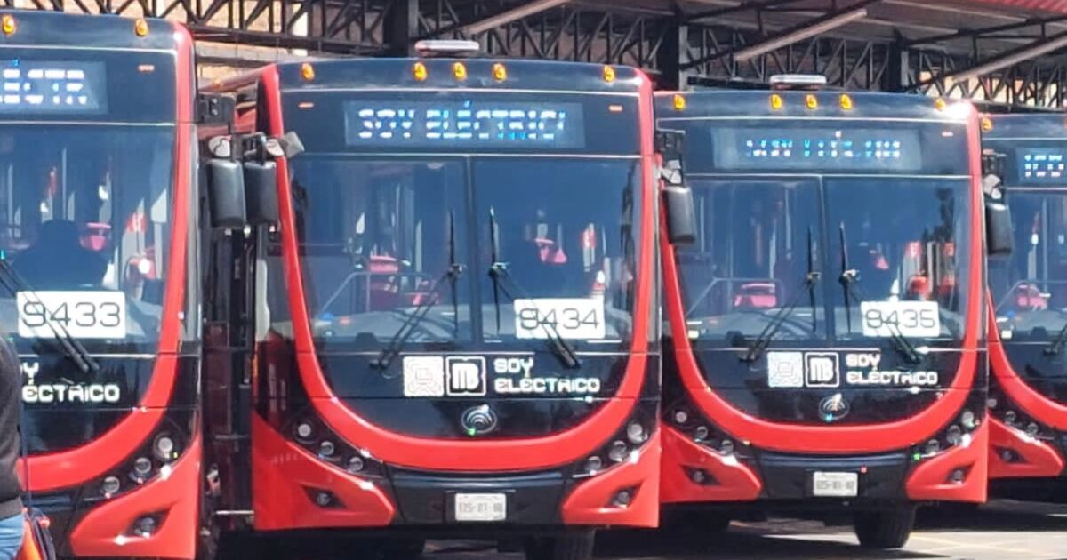 The CDMX Metrobús has its first 100% electric line