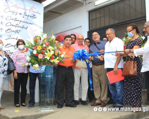 The Ortega dictatorship inaugurates a dance center in the facilities of La Corriente