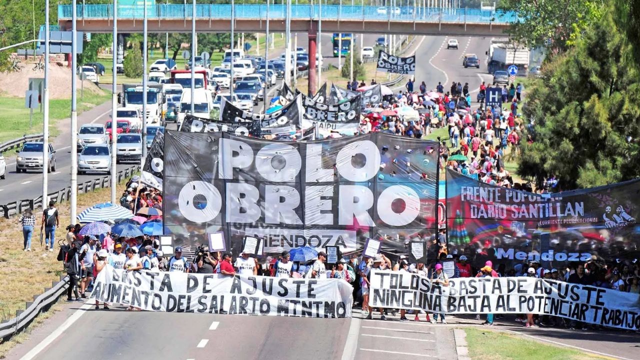 The Piquetera Unit returns to protest against the casualties of Potenciar Trabajo