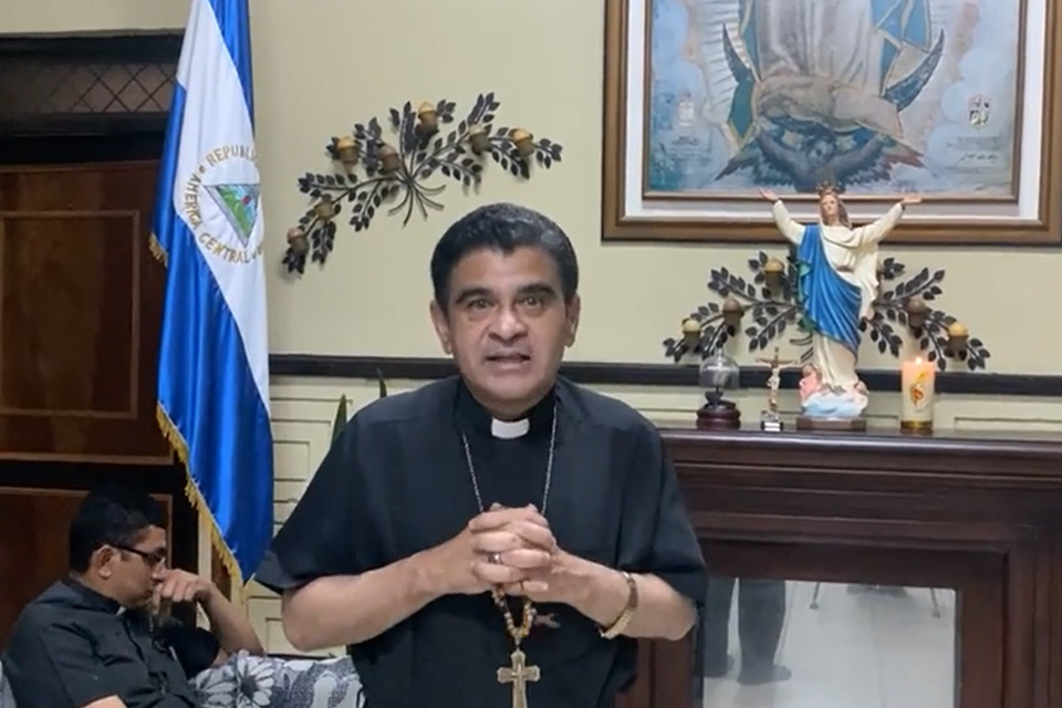 The US demands Nicaragua release Monsignor Álvarez, imprisoned for refusing exile