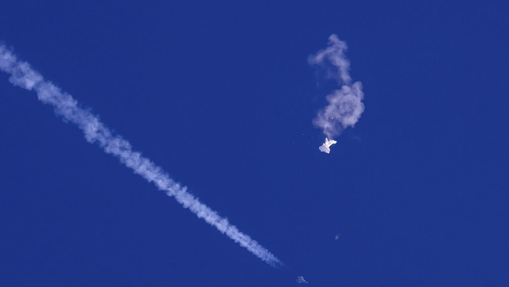 The US shoots down a new mysterious object that was flying over Canada