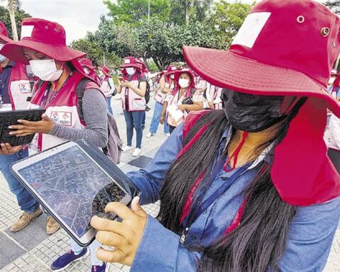 The cartographic update in El Alto concludes and 67 percent is reached throughout the country