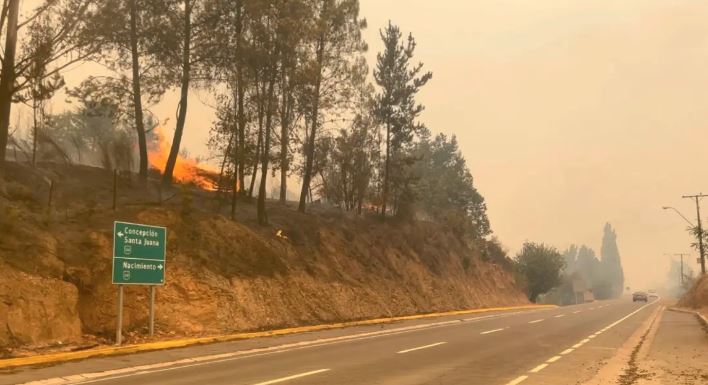 The number of deaths from the fires in central-southern Chile rises to 22