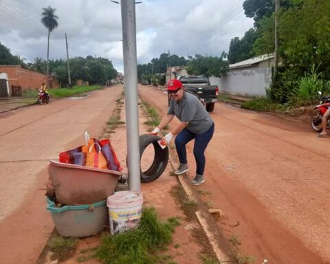 The population of San Matías fights dengue with a cleaning minga