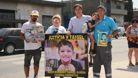 The trial of those accused of killing Tahiel, the child run over in a dive, begins