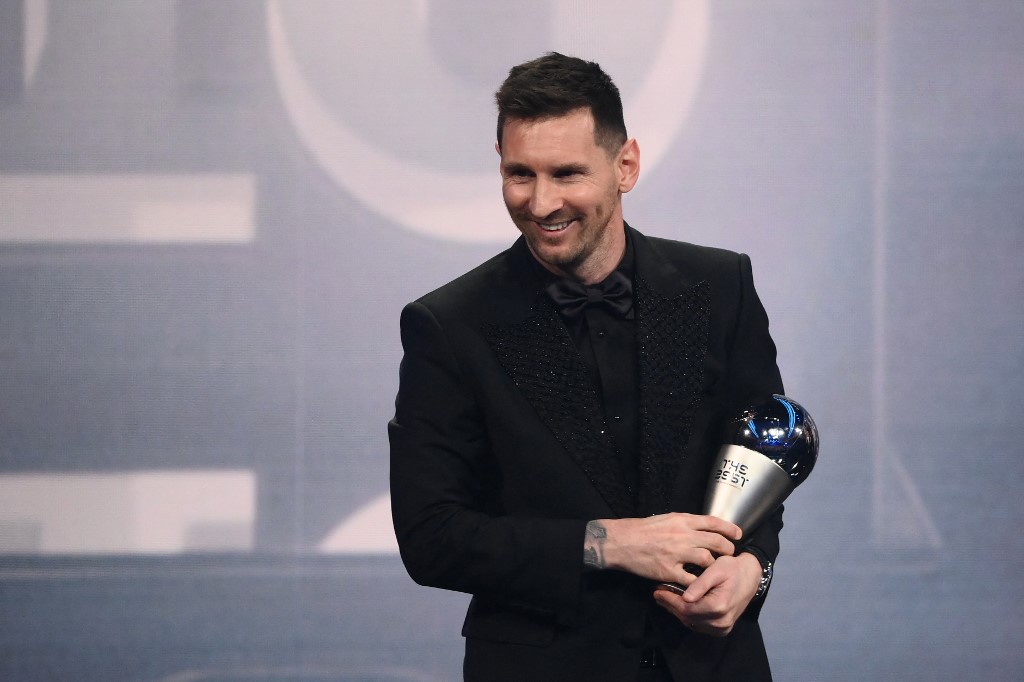 The world champion Messi is crowned as the best player of 2022