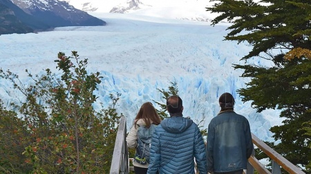 There was a record number of visits to Los Glaciares National Park