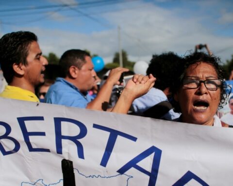 They demand freedom in Nicaragua for 35 prisoners who were not released and sent to the US