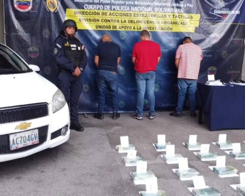 They seize 21 panelas of cocaine belonging to aliases El Garbys