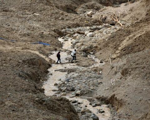 This is the panorama after a month of the collapse in the Panamericana