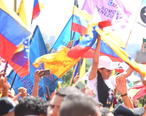 Tricolor Youth Day March unfolds in Caracas