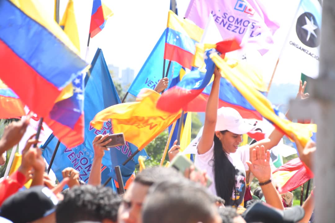 Tricolor Youth Day March unfolds in Caracas