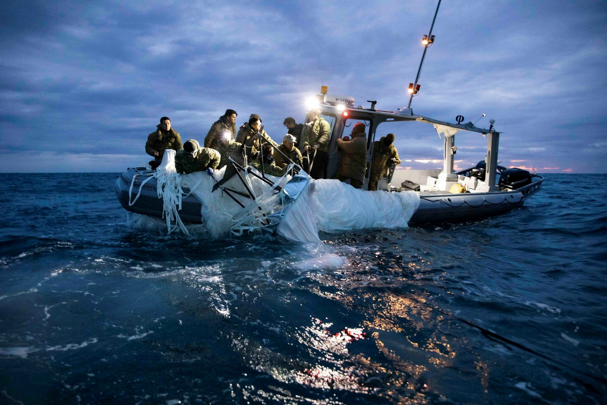 US ends search for wreckage of downed Chinese balloon