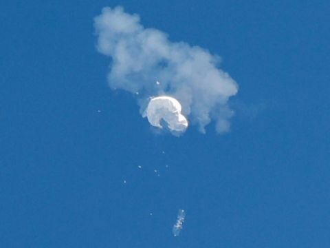 US shoots down Chinese spy balloon as Beijing talks of 'disproportionate' reaction