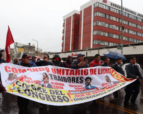 Unitary Command for the Fight of Junín will abide by the national strike against Dina Boluarte