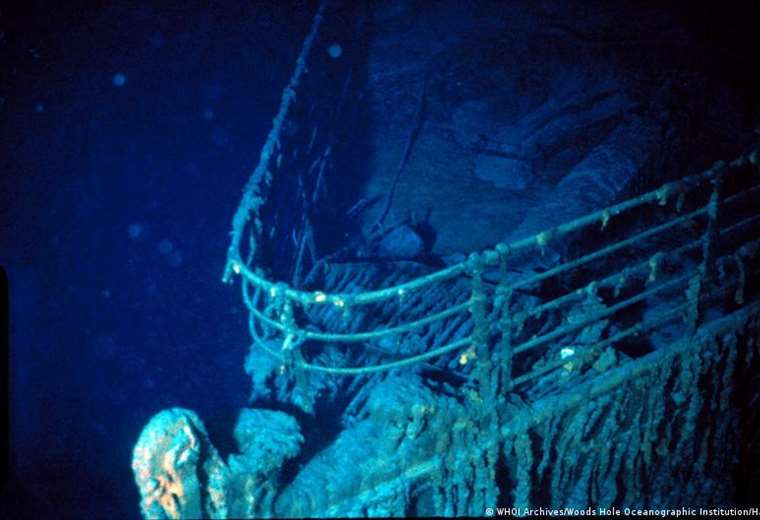 Unpublished video of the Titanic filmed in 1986 shows the almost intact ruins of the ship