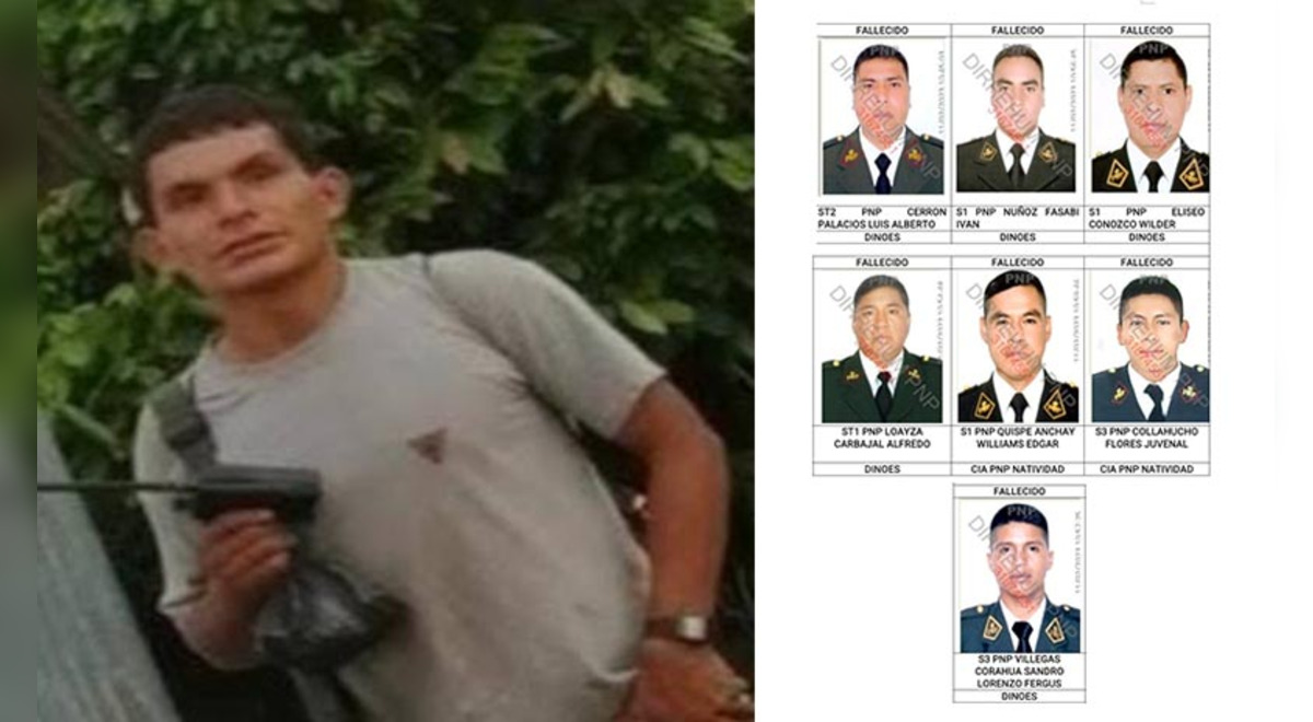 VRAEM: Comrade "Carlos"disciple of the fierce "alipio"would be the author of the killing of 7 policemen