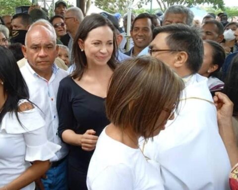 Visit of María Corina Machado to the Sanctuary of the Virgin of La Candelaria caused controversy