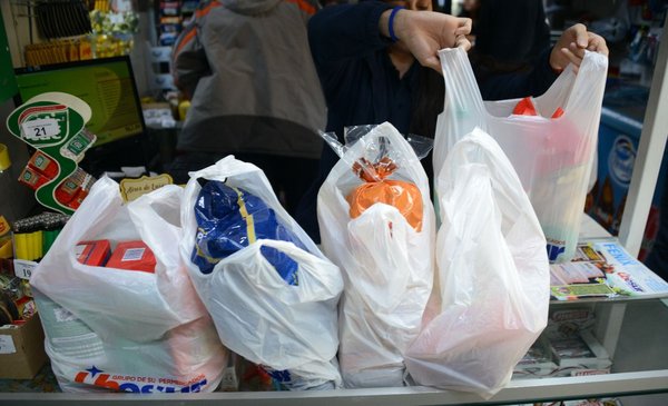 What is the new price of plastic bags in supermarkets and stores?