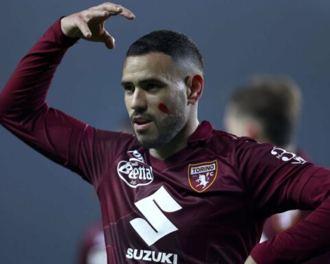 With a goal by Tonny Sanabria, Torino equalized in Serie A