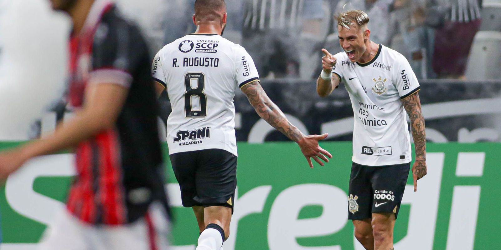 With goals from Roger Guedes and Adson, Corinthians wins Botafogo-SP