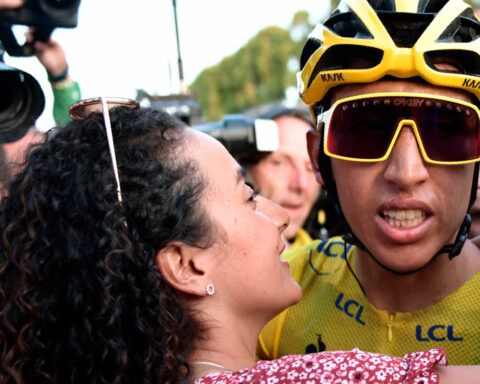Xiomy Guerrero, Egan Bernal's ex-girlfriend, sent a scathing message to the cyclist after the tremor