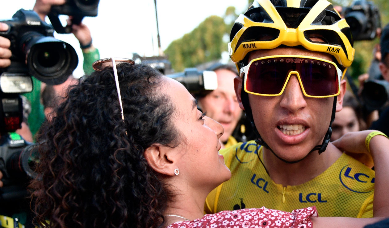 Xiomy Guerrero, Egan Bernal's ex-girlfriend, sent a scathing message to the cyclist after the tremor