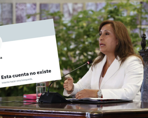 "This account does not exist": Dina Boluarte deactivates her official user on Twitter