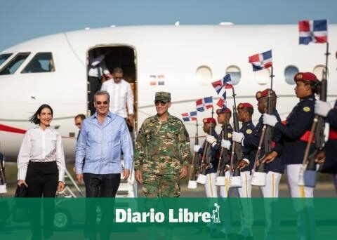 Abinader arrives in the country after throwing a ball in the World Classic