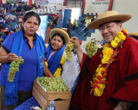 Arce inaugurates the bartolinas congress, admits divisions and asks not to fear differences