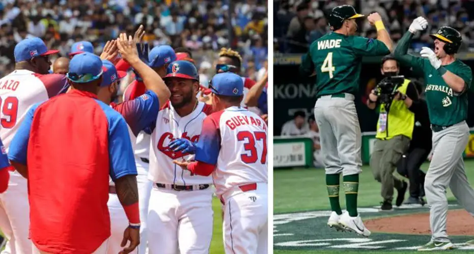 Cuba, Australia, Clásico Mundial de Béisbol