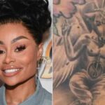 Blac Chyna, in her transformation process, removes satanic tattoo