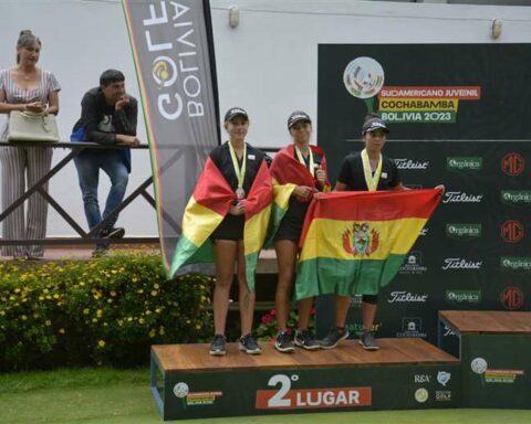 Bolivia was second in the South American Youth Golf Championship