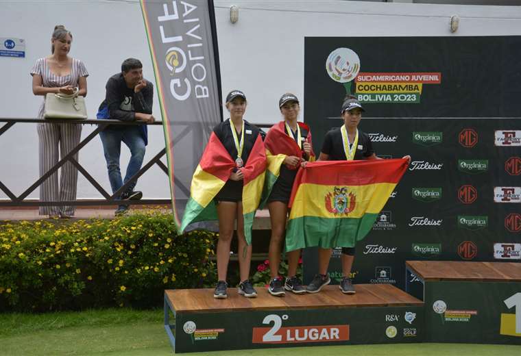 Bolivia was second in the South American Youth Golf Championship