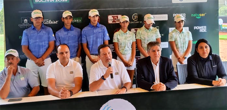 Bolivia will receive the most important youth golf tournament in South America