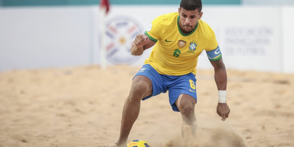 Brazilian national team is called up for the Copa América de Beach Soccer